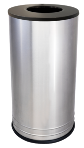 International Collection Stainless Steel Receptacle w/ Flat Top