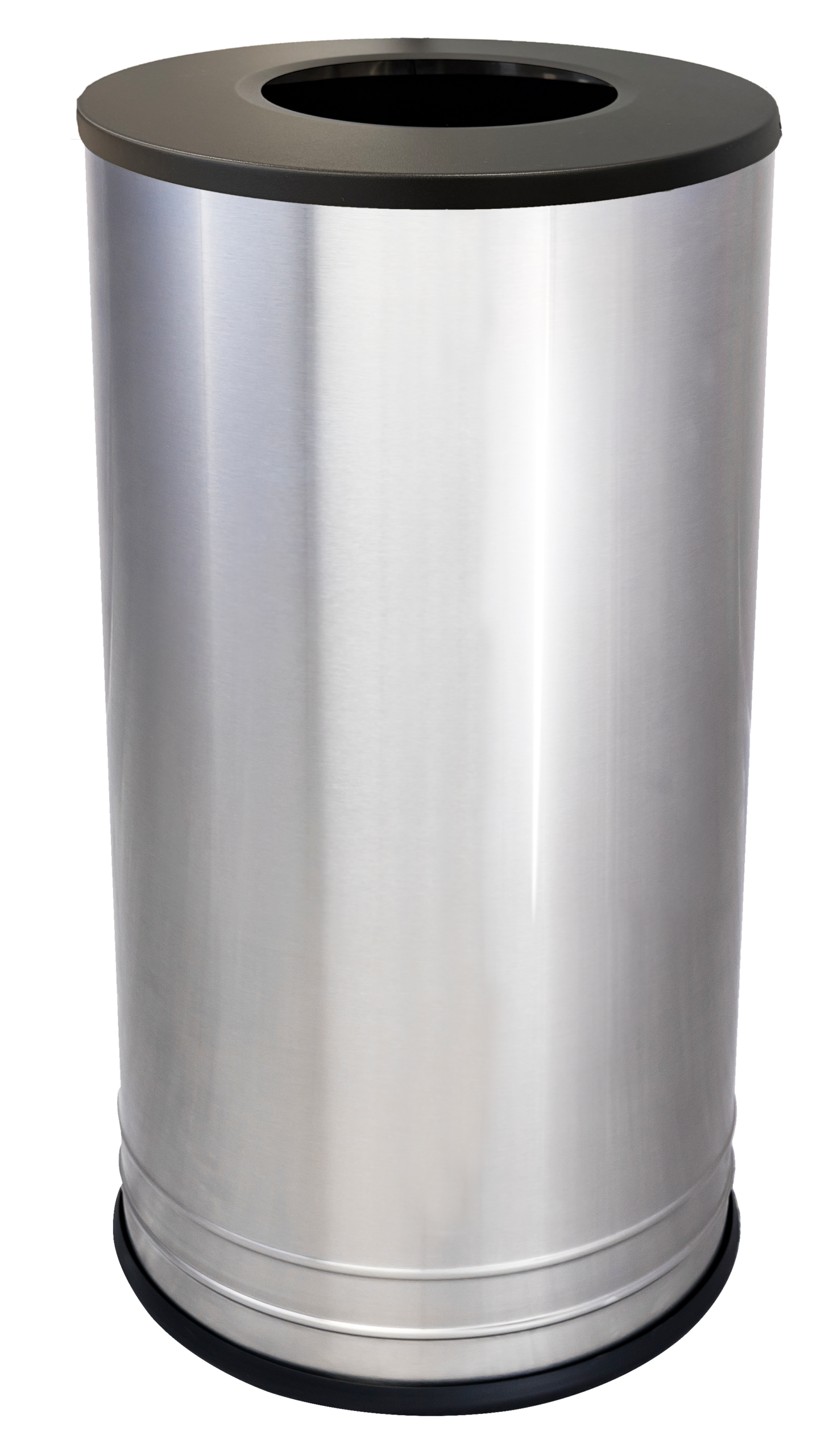 International Collection Stainless Steel Receptacle w/ Flat Top