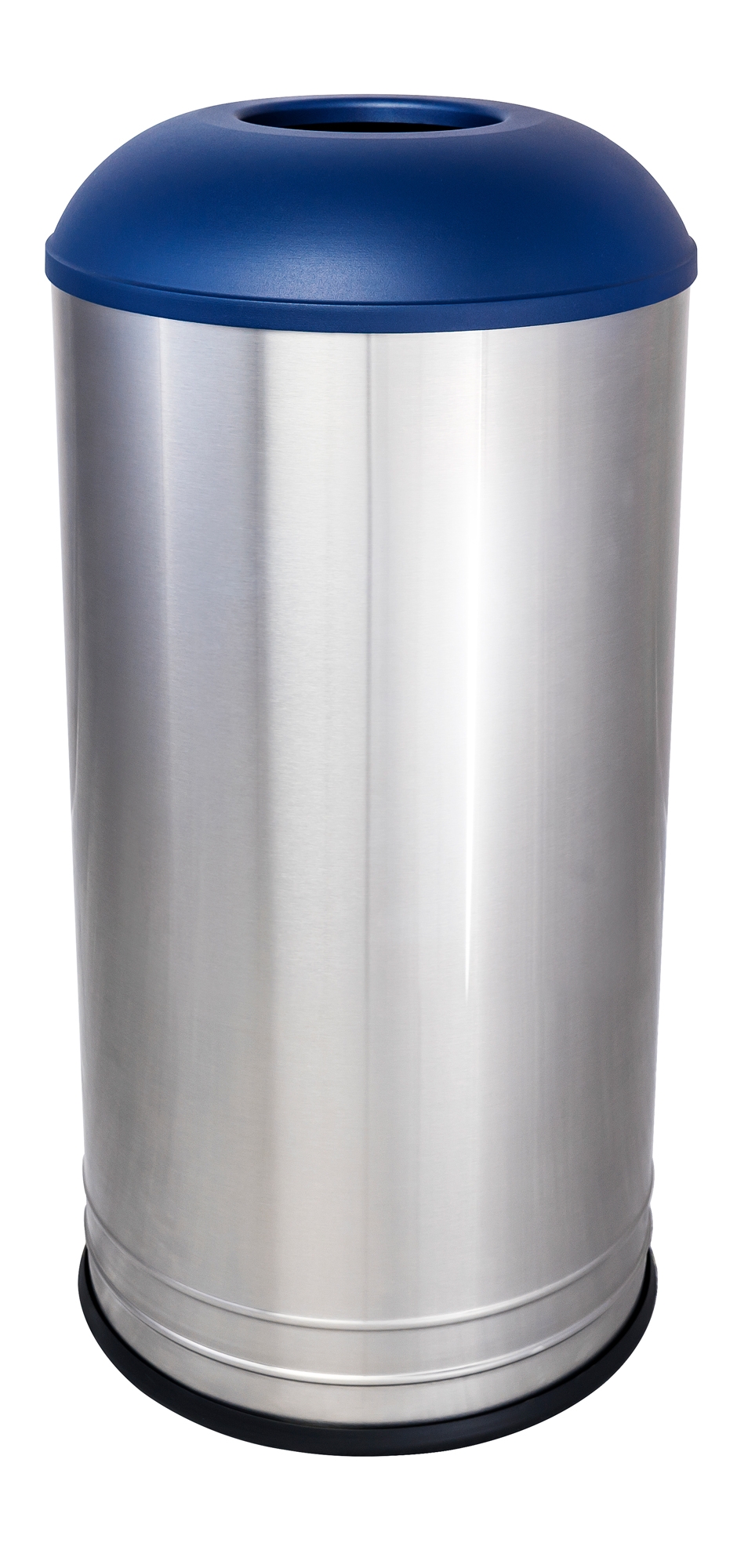 Stainless Steel Dome Top Trash Receptacle