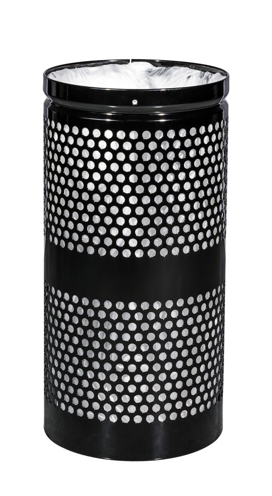 Landscape Series Perforated Waste Receptacle-0