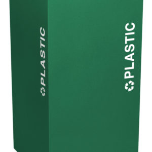 Classic Kaleidoscope 24-Gallon Square Receptacle