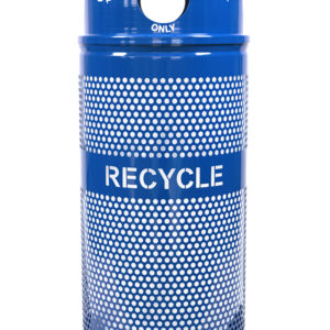 Landscape Series Recycling Receptacle w/ Dome Top