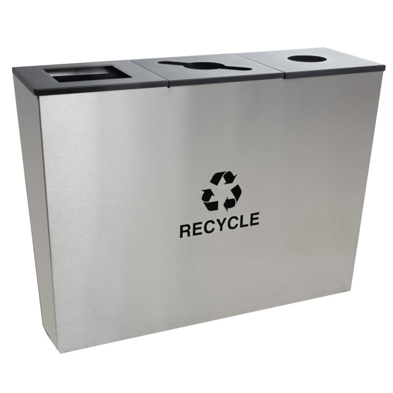 Metro Collection Three-Stream Receptacle - Image 2