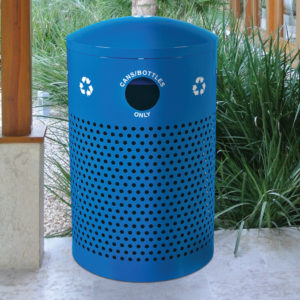 Landscape Series Perforated Outdoor Recycler-0