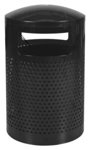 Landscape Series Large Capacity Trash Receptacle-247