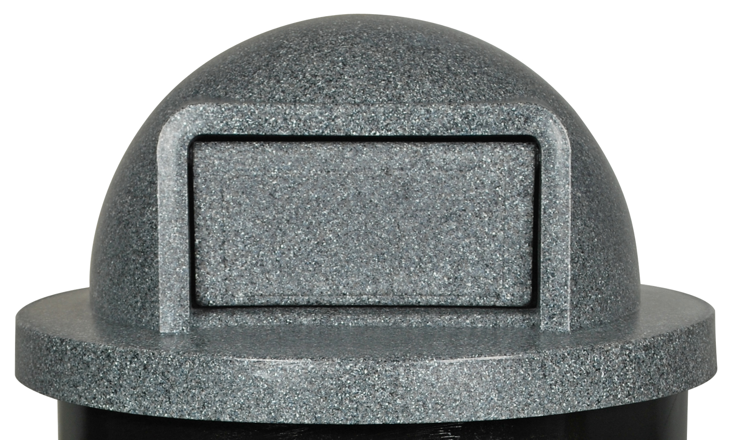 Replacement Dome Top W/Push Door - Plastic, Granite