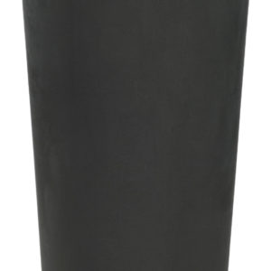 8 gallon Plastic Black Half Round Liner-0