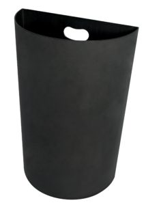 20 gal. Plastic Black Half Round Liner-0