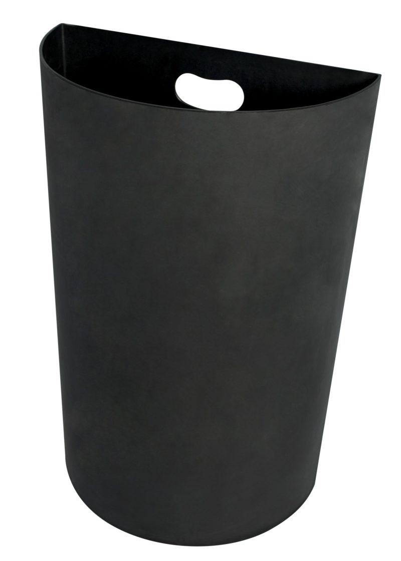 20 gal. Plastic Black Half Round Liner-0