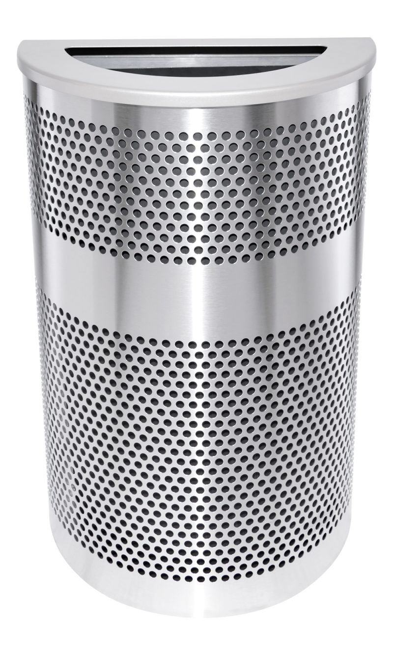 Venue Collection Half Round Waste Receptacle-3498