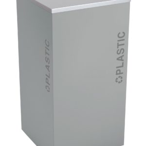 Black Tie Kaleidoscope 24-Gallon Square Receptacle