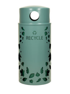Nature Series Leaves Recycling Receptacle MAL