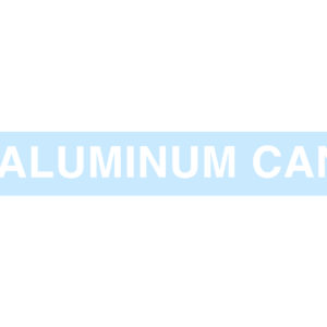 ALUMINUM CANS Replacement Decal