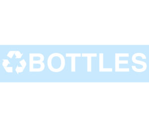 BOTTLES Replacement Decal
