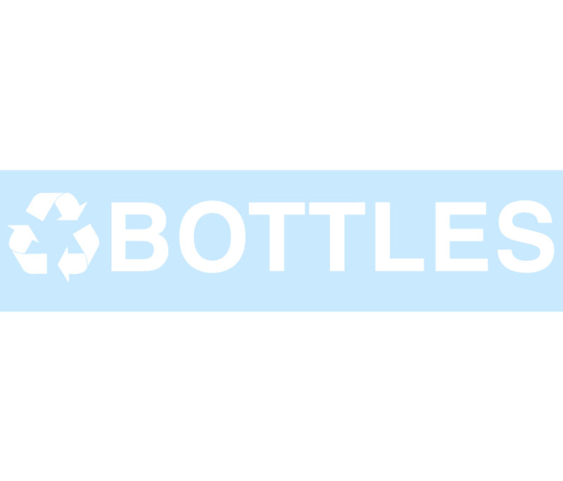 BOTTLES Replacement Decal