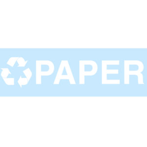 PAPER Replacement Decal