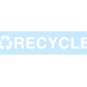 RECYCLE Replacement Decal