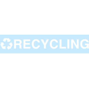 RECYCLING Replacement Decal