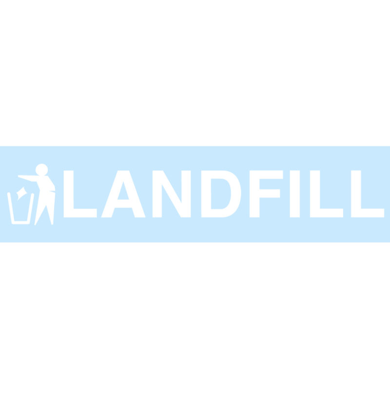 LANDFILL Replacement Decal