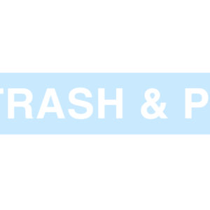 TRASH & PPE Replacement Decal