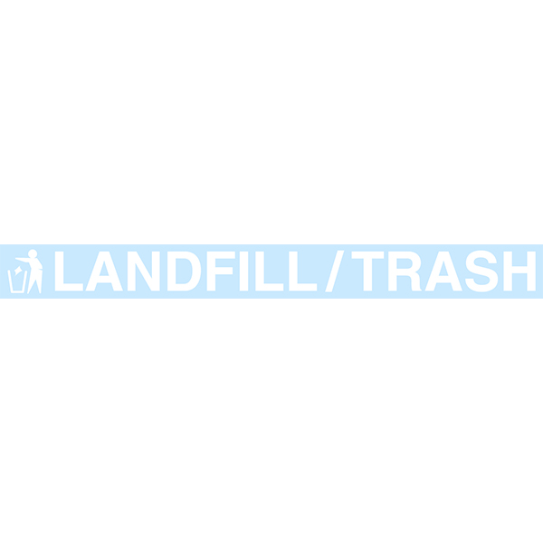 LANDFILL/TRASH Replacement Decal
