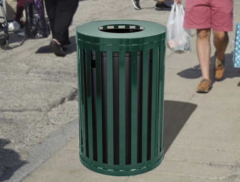 Streetscape Collection 45-Gallon Receptacle - Image 3