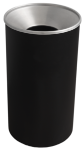 Premier Series Neutrals Powder Coated Receptacle