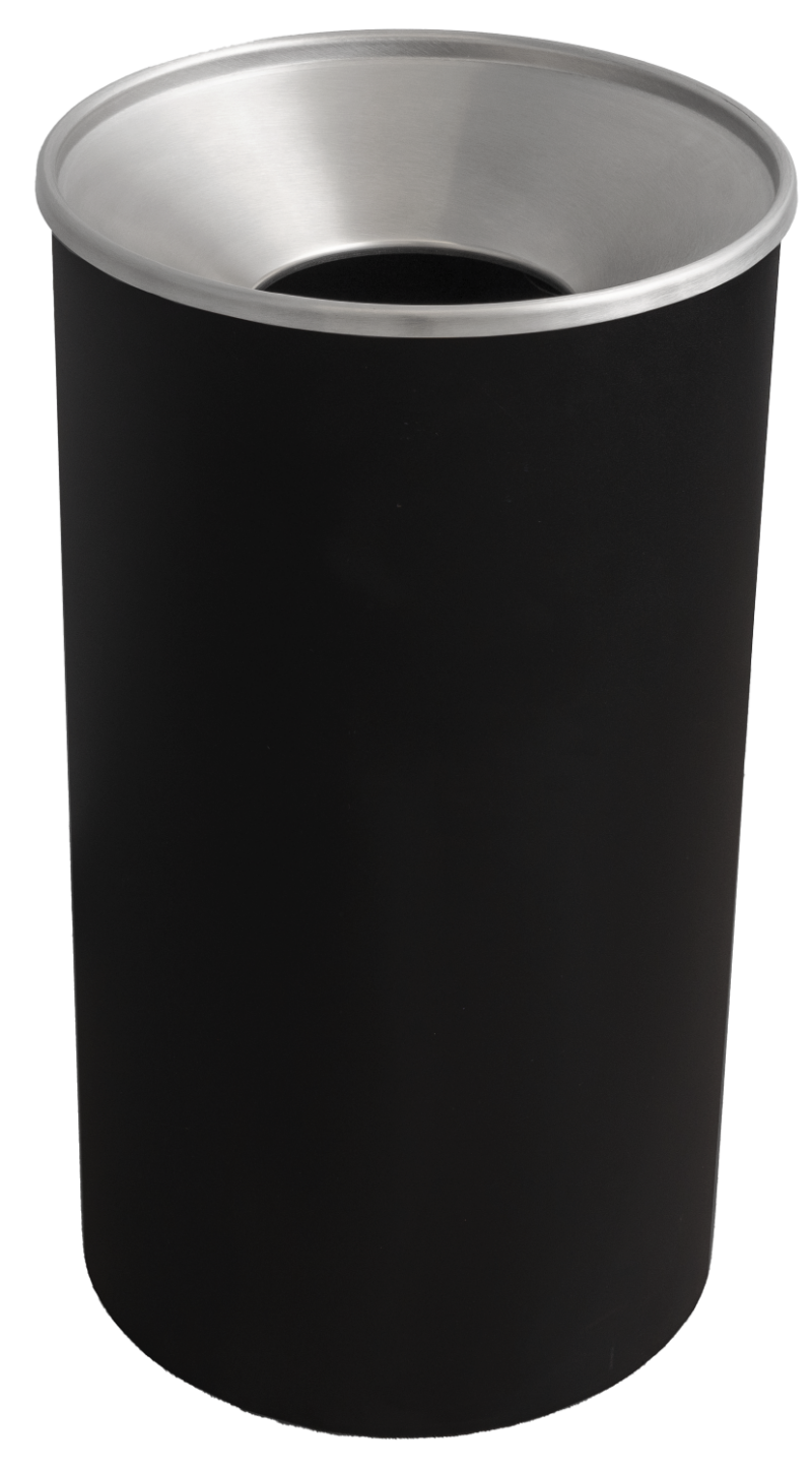 Premier Series Neutrals Powder Coated Receptacle