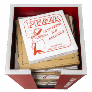 Pizza Box Recycler: Neatly Collect and Recycle Your Pizza Boxes!