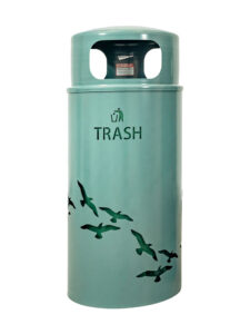Nature Series Birds in Flight Trash Receptacle